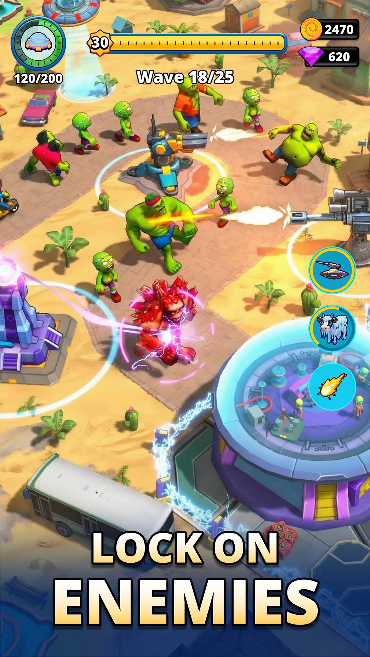 Aliens vs Zombies: Invasion screenshot 3