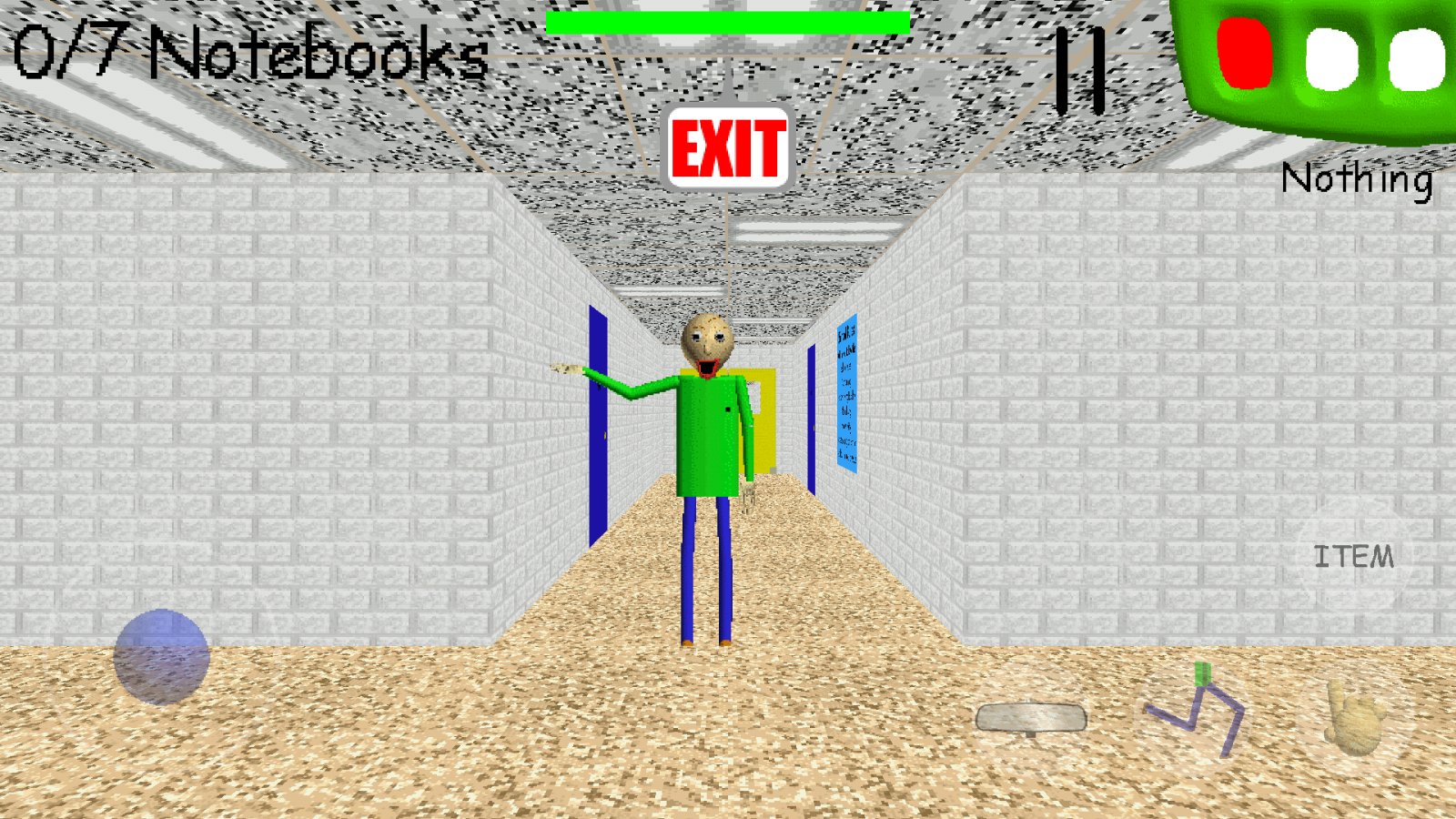 Baldi's Basics Classic screenshot 1