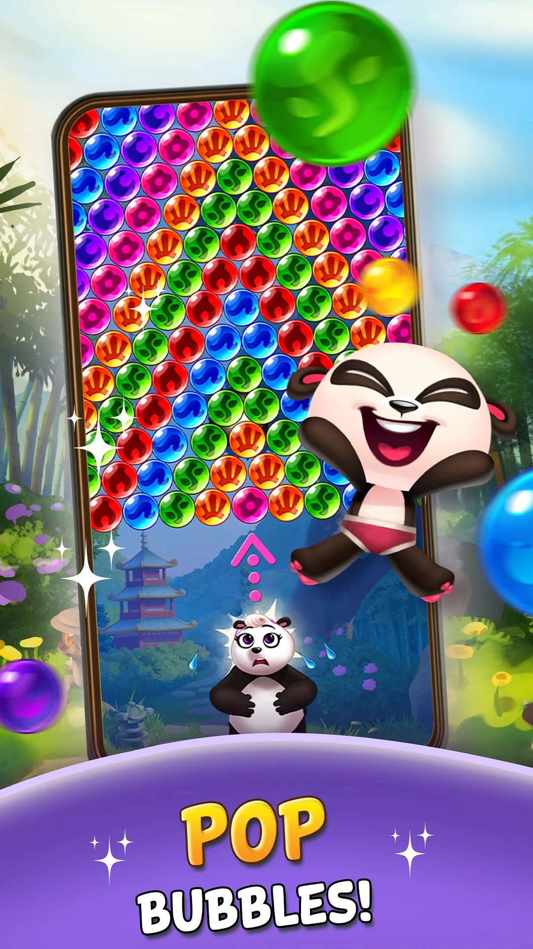 Bubble Shooter - Panda Pop! screenshot 1