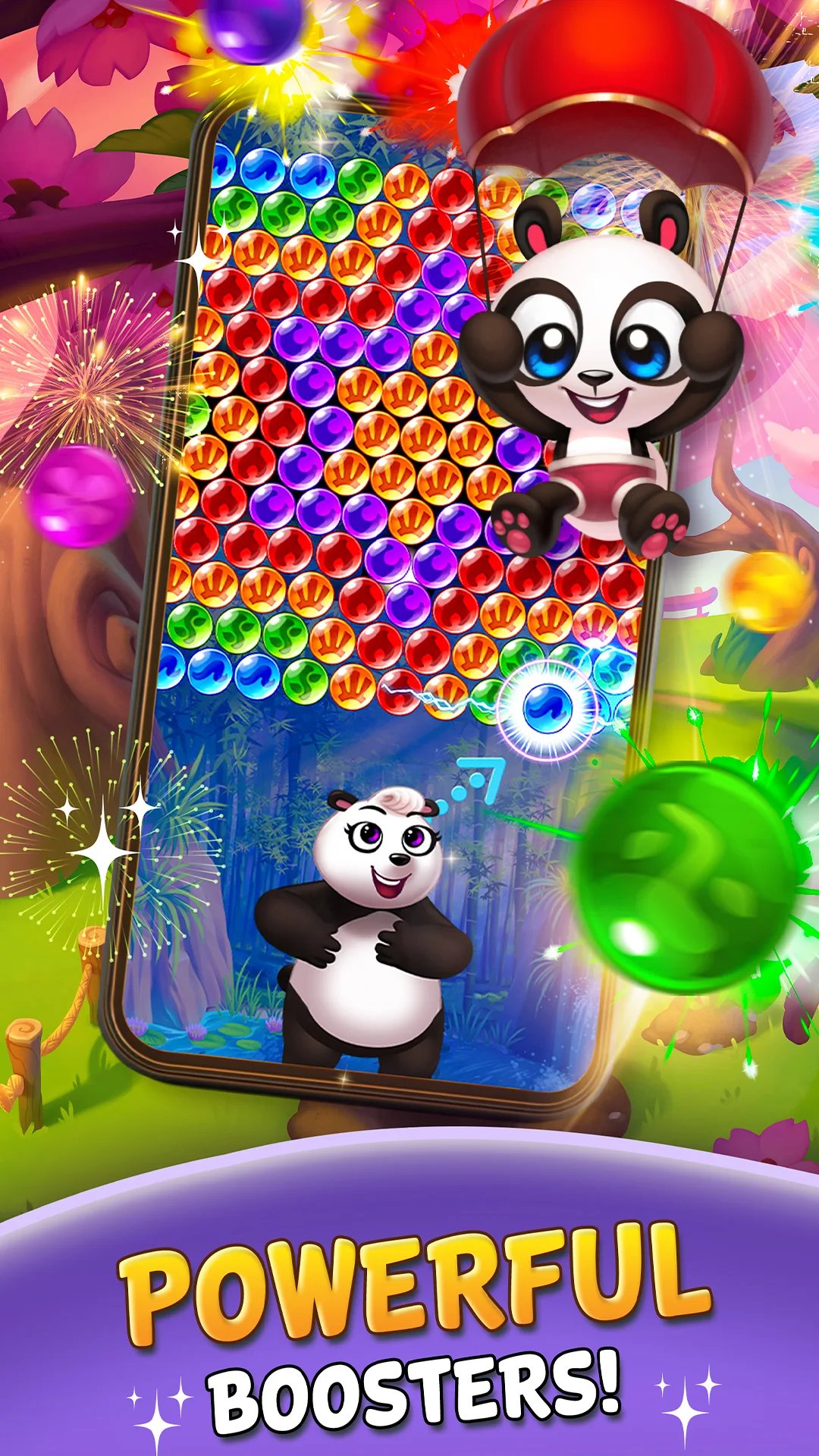Bubble Shooter - Panda Pop! screenshot 2