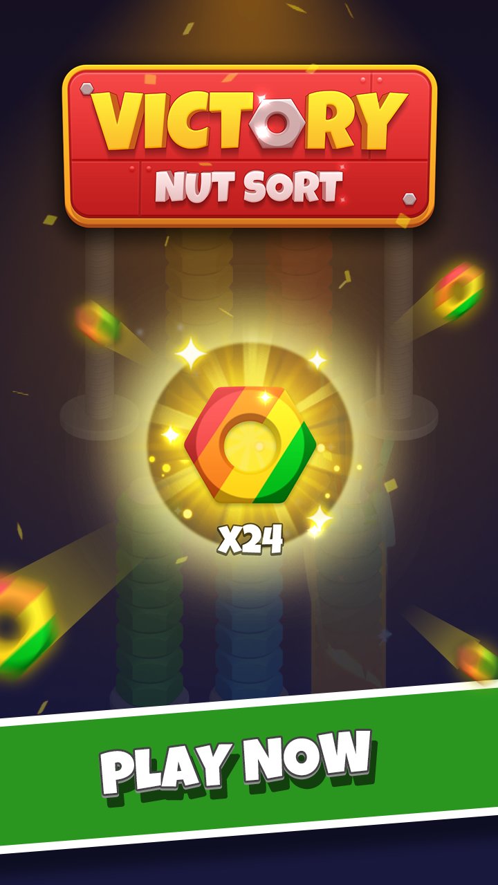 Nut Sort-Color Puzzle Game screenshot 3